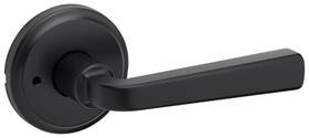 730tdl-514 Kwikset 730tdl Trafford Privacy Door Lever Set - Black