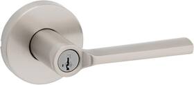 740lslrdt-15s Kwikset 740lslrdt-s Lisbon Single Cylinder Key Entry Door Lever Set Sstin Nickel