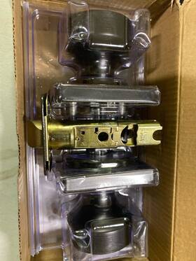 740psksqt-11ps Kwikset Pismo Keyed Entry Knob With Square Rose And Smartkey - Bronze