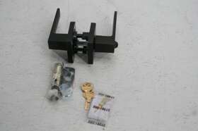 740salsqt-11ps Kwikset Singapore Lever W Square Rose Entry Door Lock Smartkey
