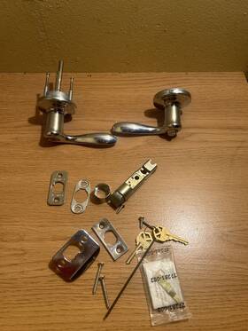 740tnl-26s Kwikset Tustin Entry Door Leverset With Smart Key - Polished Chrome