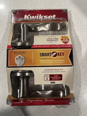 740tnl15 Kwikset Signature Series Tustin Keyed Entry Lever Satin Nickel Smt Cpk4