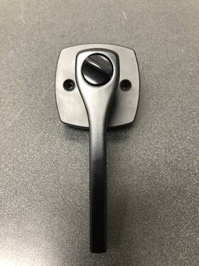 740tplmdt-514s Kwikset Tripoli Keyed Door Lever Set With Smartkey - Matte Black