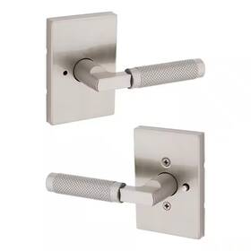 Kwikset 744110414059 Prava Satin Nickel Bed/bath Door Handle