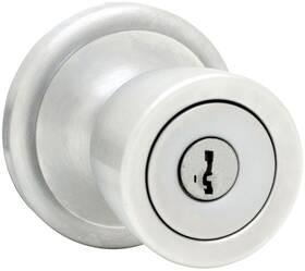 750a-26ds Kwikset 750a-s Abbey Storeroom / Vestibule Door Knobset - Chrome