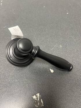 788adl-514 Kwikset Ashfield Non-turning Dummy Door Lever - Matte Black