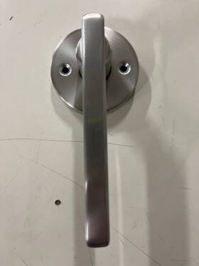 788hflrdt-15 Kwikset Halifax Lever Dummy Lock - Satin Nickel
