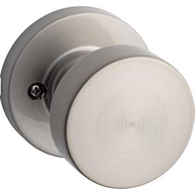 788pskrdt-15 Kwikset Pismo Dummy Door Knob 2 Pack Satin Nickel 788psk Reversible Handing