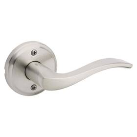 788sel Kwikset Sedona Satin Nickel Right Handed Round Wave Half Dummy Door Handle