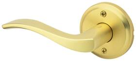 788sellh-4 Kwikset 788sellh Sedona Left Handed Non-turning One-sided Dummy - Brass