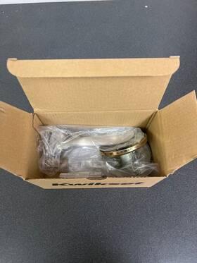 788tnllh-15 Kwikset Tustin Left Dummy Lever - Satin Nickel Finish