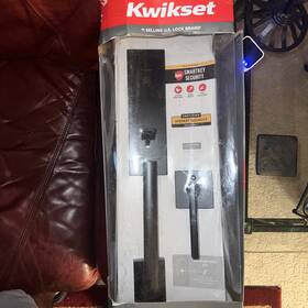 818vnhxhfl Kwikset Vancouver X Halifax Matte Black Handle Set S Quart 514