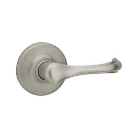 Kwikset 883351592253 Dorian Satin Nickel Passage Hall/closet Door Handle With Microban Technology