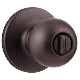 300p Kwikset 883351635356 Polo Venetian Bronze Bed/bath Door Knob With Lock