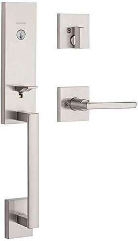 Kwikset 883351715386 Vancouver Front Door Lock Handle And Deadbolt Set Entry Handleset Ex