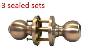 400p Kwikset 883351761833 3 Sets X Polo Entry Door Knob Satin Nickel 15 Smt 6al Rcs K3 V1