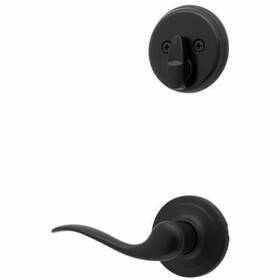 971tnl Kwikset 883351808262 Rh 514 Tustin Trim Pack For 818 Handleset - Matte Black