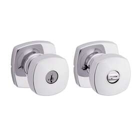 Kwikset 883351865715 Arroyo Knob Entry Door With Lock And Key Secure Keyed Handle Ex