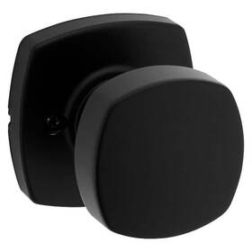 Kwikset 883351981385 Arroyo Matte Black Half Dummy Transitional Door Knob