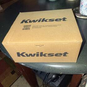 92001-531 Kwikset Passage Delta Hall Lever Door Handle - Satin Nickel New Nib