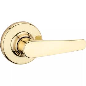 92001-535 Kwikset Indoor Delta Gold Tone Hall/closet Reversible Lever #92001-535