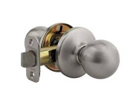 92001-555 Kwikset Satin Nickel Hall/closet Door-knob Microban #92001-555