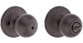 93001-541 Kwikset Venetian Bronze Polo Privacy Knob