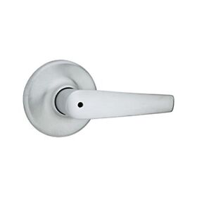 93001-879 Kwikset Delta Bed And Bath Lever In Satin Chrome