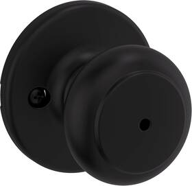 93002-920 Kwikset Cove Interior Privacy Door Knob With Lock Handle For Bathroom And