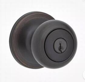 94002-023 Kwikset Cove Entry - Venetian Bronze Door Knob