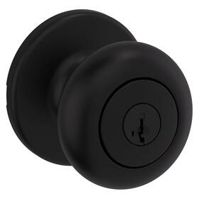 94002-950 Kwikset Cove Entry Door Knob With Lock And Key Secure Keyed Handle Exterior