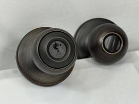 94009-180 Kwikset Polo Keyed Entry Knob 400p 11p 160tp In Venetian Bronze
