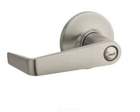 94080-001 Kwikset Lot Of 2 Carson Satin Nickel Bed/bath Privacy Door Lever