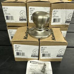 94880-571 Kwikset 8 Tylo Dummy Knob Satin Nickel