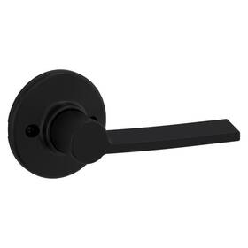 94880-597 Kwikset Ladera Matte Black Half-dummy Lever Left Handed
