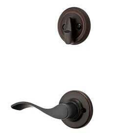 966blrh-11p Kwikset Balboa Lever Interior For Single Cylinder Handleset Venetian Bronze
