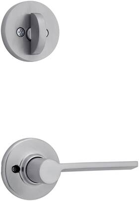 966lrlrdtlh-26d.univ Kwikset 966lrlrdtlh.univ Ladera Left Handed Lever Single Cylinder - Chrome