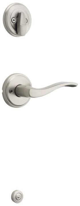 966sellh-15.univ Kwikset 966sellh.univ Sedona Left Handed Lever Single Cylinder - Nickel