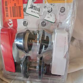 96900-365 Kwikset Venetian Bronze Balboa Keyed Entry Lever Single Cyl Deadbolt