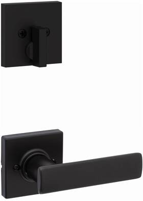971brnlsqt-514 Kwikset 971brnls Quart Breton Single Cylinder Interior Pack - Black