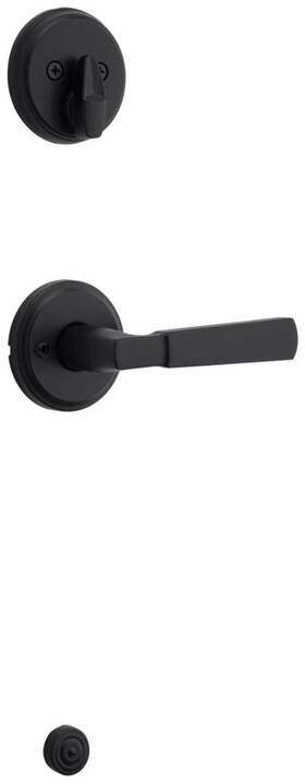 971phl-514 Kwikset 971phl Perth Lever Single Cylinder Interior Pack - Black