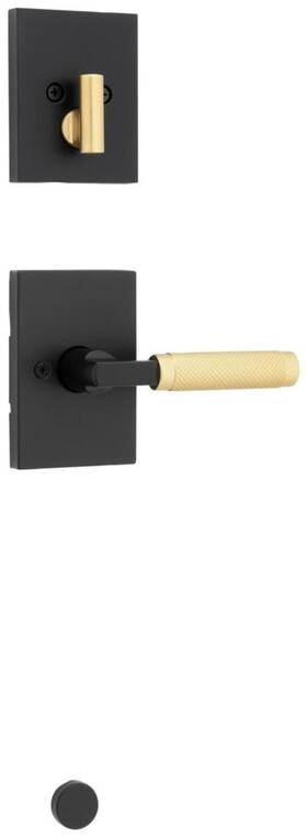 971pvlrct-5144 Kwikset 971pvlrct Prava Lever Keyed Entry Interior Pack - Black