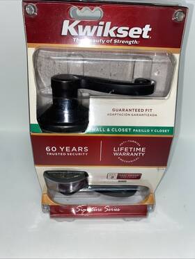 97200-683 Kwikset Hall And Closet Door Lever Venetian Bronze 720ll 11p Cp New