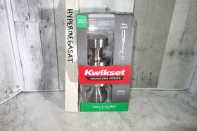 97200-888 Kwikset Pismo Round Hall Closet Passage Door Knob Satin Nickel Antimicrobial
