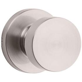 97200-890 Kwikset Pismo Door Knob Round Satin Nickel