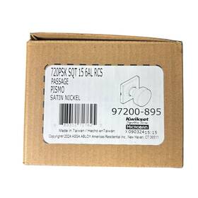 97200-895 Kwikset Pismo Passage Satin Nickel