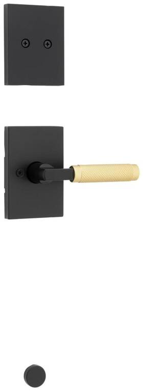 973pvlrct-5144 Kwikset 973pvlrct Prava Lever Dummy Interior Pack - Black