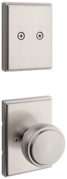 973soktrct-15 Kwikset 973soktrct Sora Knob Dummy Handleset Interior Pack - Nickel