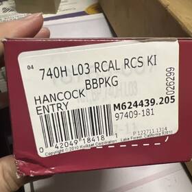 97402-871 Kwikset Hancock Keyed Entry Knob Door Lock Polished Brass