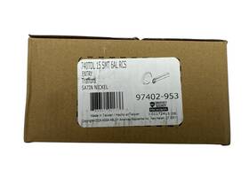 97402-953 Kwikset Trafford Keyed Entry Door Lever Satin Nickel Ob
